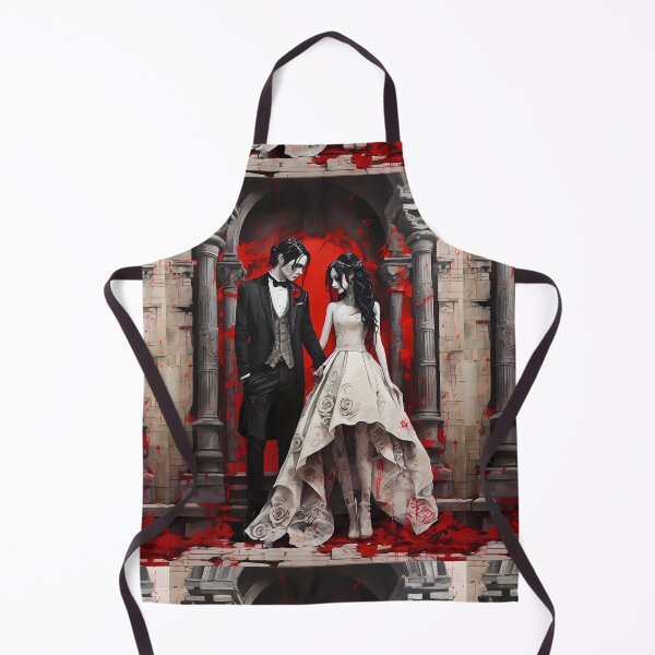 Item preview, Goth Wedding Couple  designed and sold by FocusedArt.