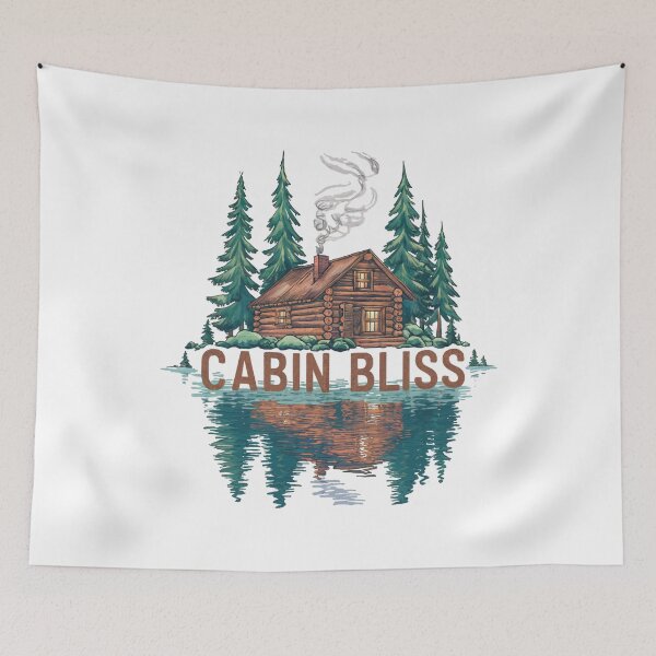 Item preview, Cabin Bliss Cozy Cabin Life  designed and sold by behnay.