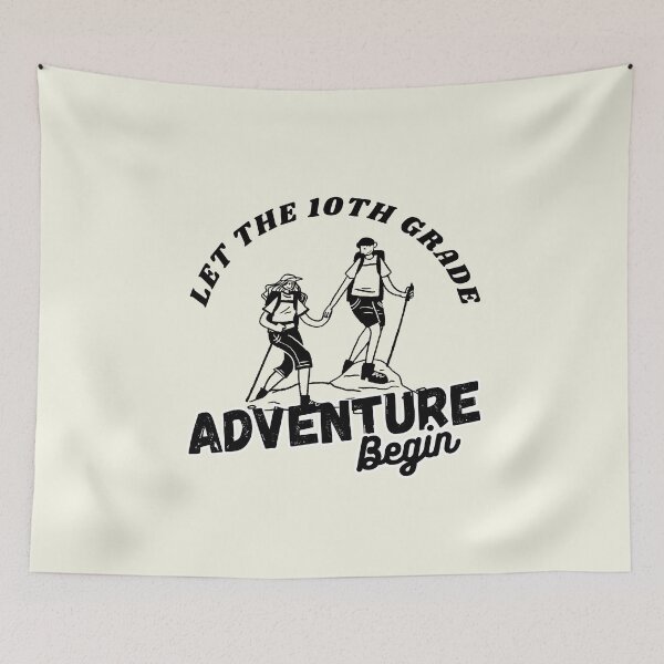 Item preview, Let The 10th Grade Adventure Begin Students Teacher Back To School designed and sold by sumajouda.