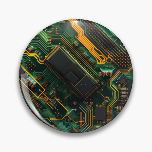 Item preview, Microchip Green Design  designed and sold by GrinGalore.