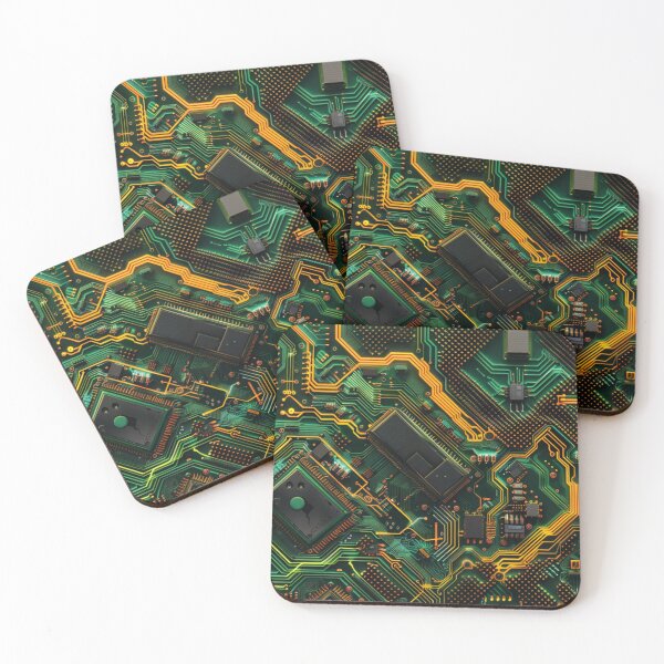 Item preview, Microchip Green Design  designed and sold by GrinGalore.