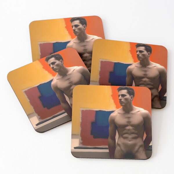 Item preview, Abstract male nude designed and sold by The Rainbow Rebel Collective.