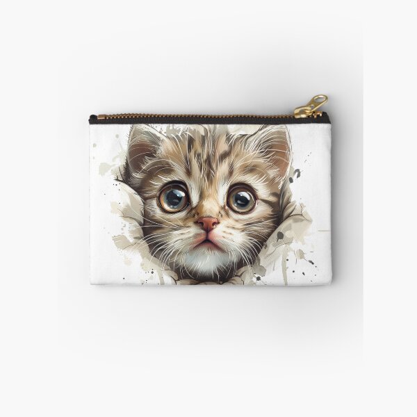Item preview, The cat's face came out of the hole. designed and sold by hanandgil.