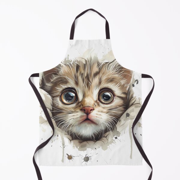 Item preview, The cat's face came out of the hole. designed and sold by hanandgil.