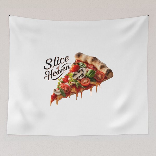 Item preview, Artisanal Pizza with Fresh Ingredients - Slice of Heaven designed and sold by deluxedigital1.