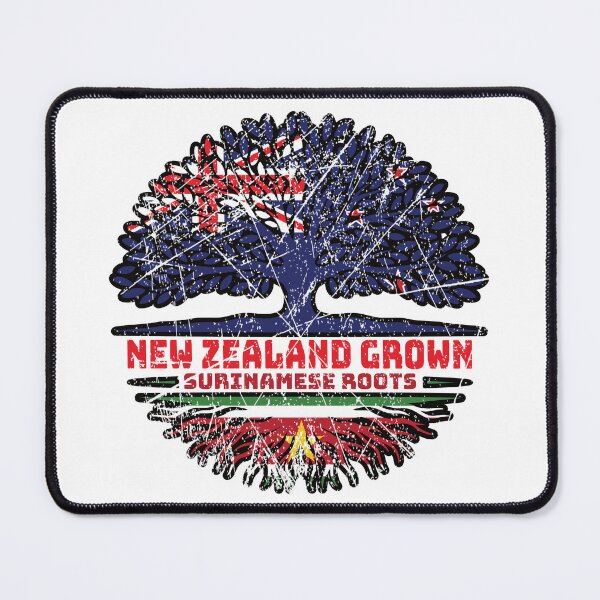 Item preview, Surinam Surinamese New Zealander New Zealand Tree Roots Flag designed and sold by FlagX.