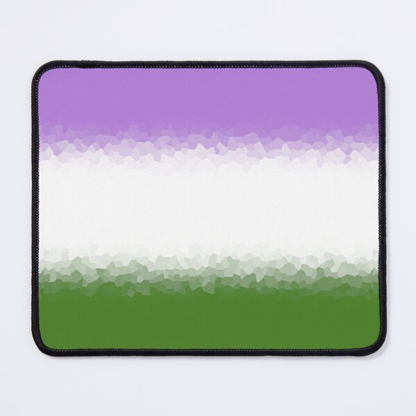 Item preview, Genderqueer Pride Flag Crystalized , Genderqueer Design designed and sold by Travelslightly.