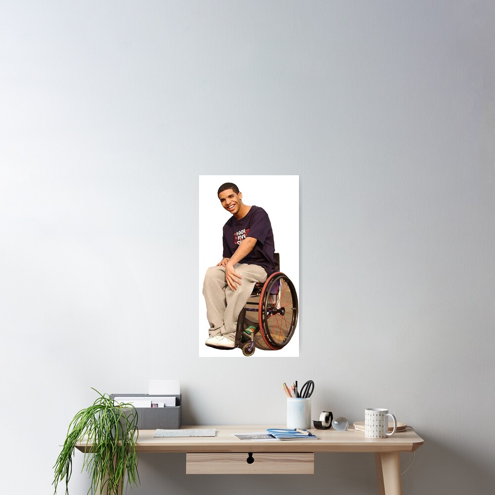 "Wheelchair Jimmy" Poster for Sale by catscollegecuts Redbubble
