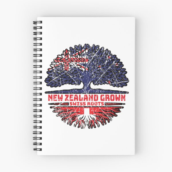 Item preview, Switzerland Swiss New Zealander New Zealand Tree Roots Flag designed and sold by FlagX.