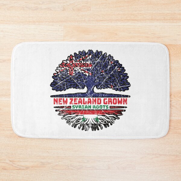 Item preview, Syria Syrian New Zealander New Zealand Tree Roots Flag designed and sold by FlagX.