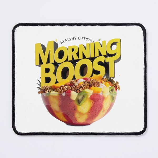 Item preview, Healthy Smoothie Bowl with Granola - Morning Boost designed and sold by deluxedigital1.