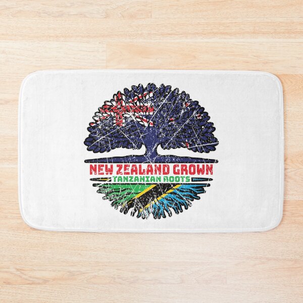 Item preview, Tanzania Tanzanian New Zealander New Zealand Tree Roots Flag designed and sold by FlagX.
