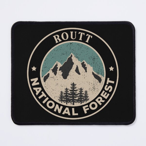 Item preview, Routt National Forest designed and sold by graphic-map.