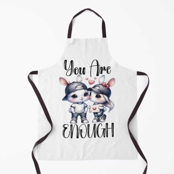 Item preview, You Are Enough (Cute Bunnies) designed and sold by Shannon Rogers.