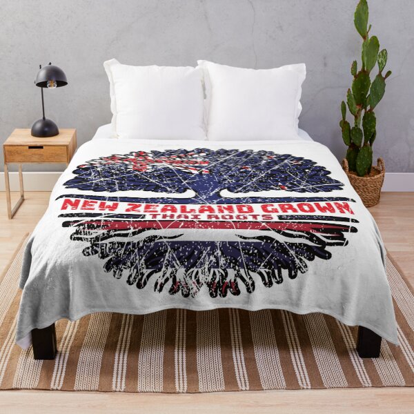 Item preview, Thailand Thai New Zealander New Zealand Tree Roots Flag designed and sold by FlagX.