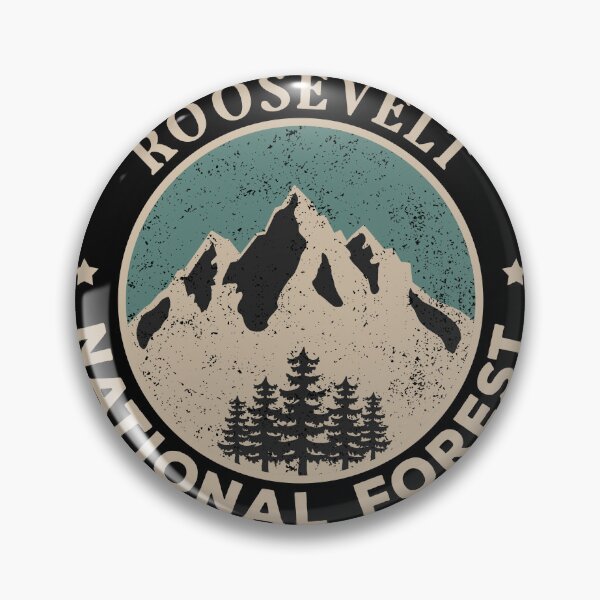 Item preview, Roosevelt National Forest designed and sold by graphic-map.