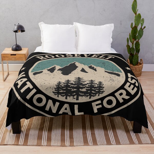 Item preview, Roosevelt National Forest designed and sold by graphic-map.