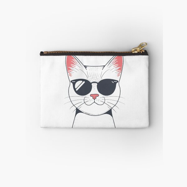 Item preview, Little cat wears glasses designed and sold by hanandgil.