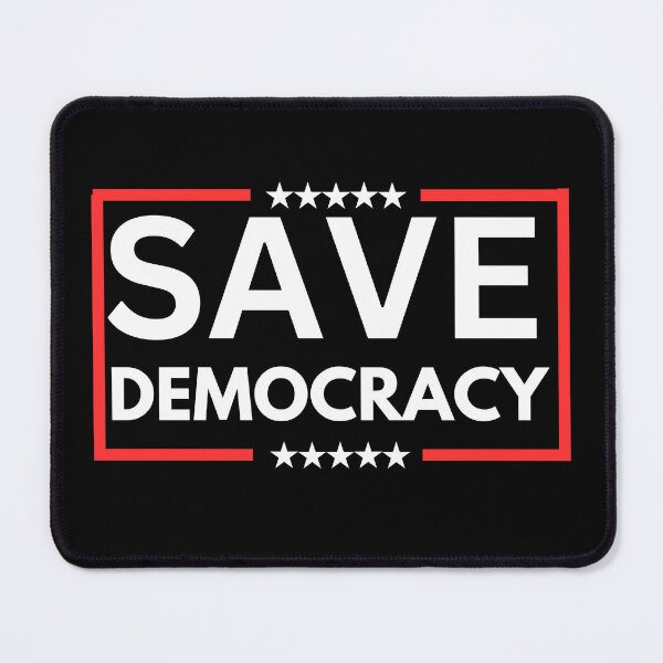 Item preview, Vote Democrat Sign, Save Democracy Yard Sign designed and sold by MadScientist01.