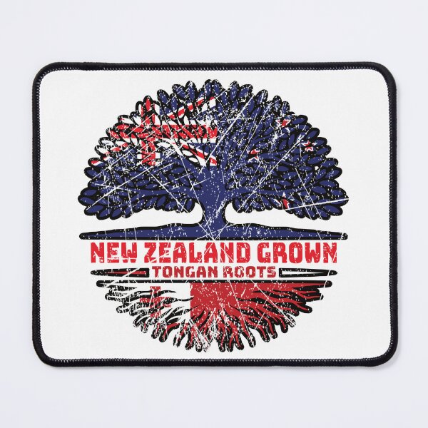 Item preview, Tonga Tongan New Zealander New Zealand Tree Roots Flag designed and sold by FlagX.