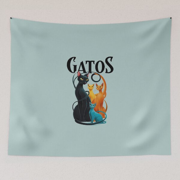 Item preview, Gatos Black designed and sold by AldeaPod.