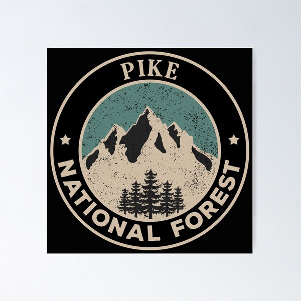 Item preview, Pike National Forest designed and sold by graphic-map.