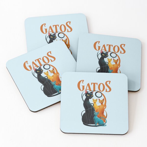 Item preview, Gatos Orange designed and sold by AldeaPod.