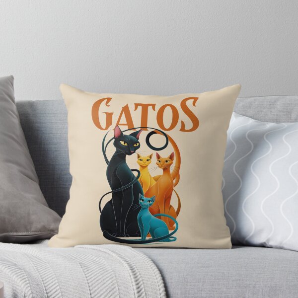 Item preview, Gatos Orange designed and sold by AldeaPod.