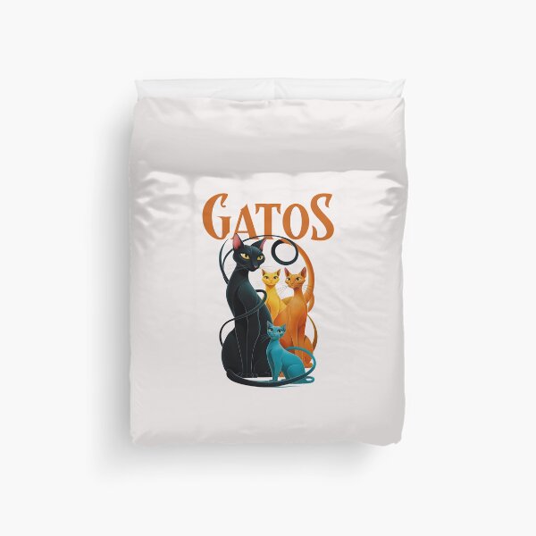 Item preview, Gatos Orange designed and sold by AldeaPod.