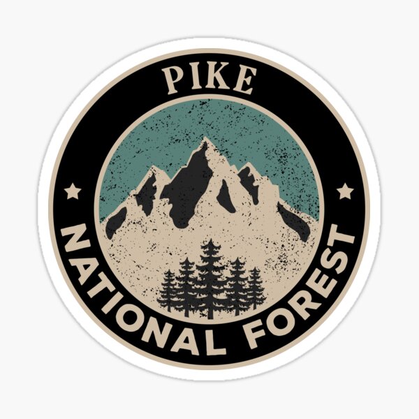 Item preview, Pike National Forest designed and sold by graphic-map.