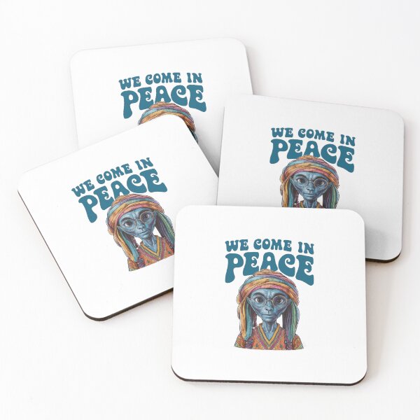 Item preview, We come in Peace designed and sold by Gentle40Winks.