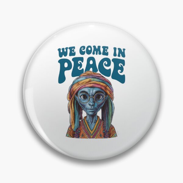 Item preview, We come in Peace designed and sold by Gentle40Winks.