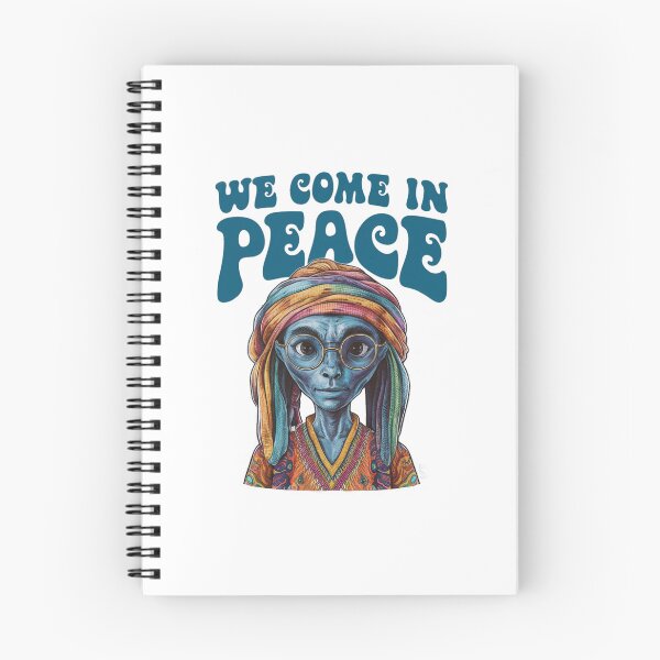 Item preview, We come in Peace designed and sold by Gentle40Winks.