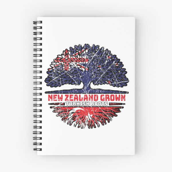 Item preview, Turkey Turkish New Zealander New Zealand Tree Roots Flag designed and sold by FlagX.