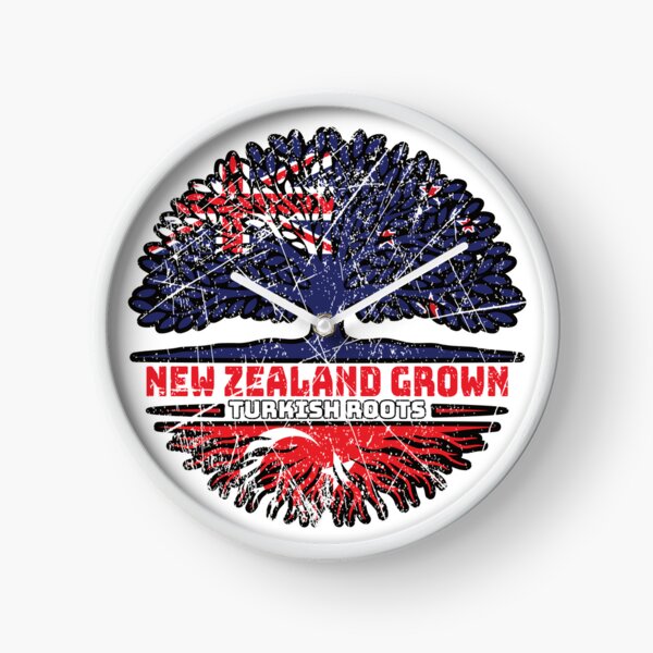 Item preview, Turkey Turkish New Zealander New Zealand Tree Roots Flag designed and sold by FlagX.