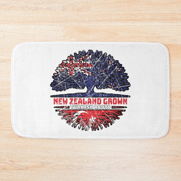 Item preview, Turkey Turkish New Zealander New Zealand Tree Roots Flag designed and sold by FlagX.