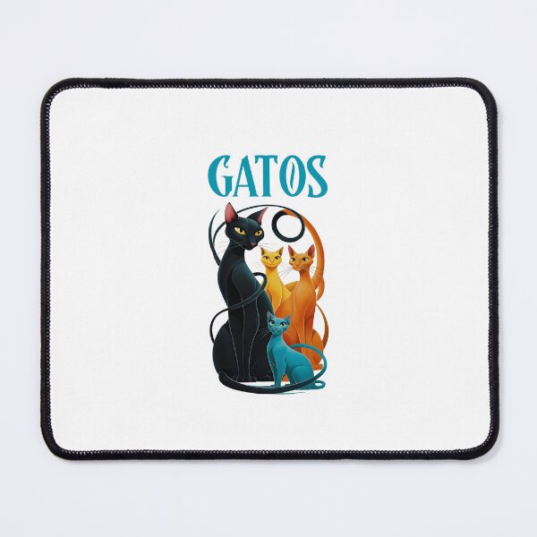 Item preview, Gatos Turquoise designed and sold by AldeaPod.