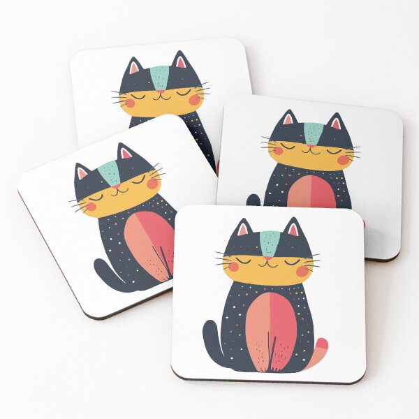 Item preview, Black cat, good night designed and sold by hanandgil.