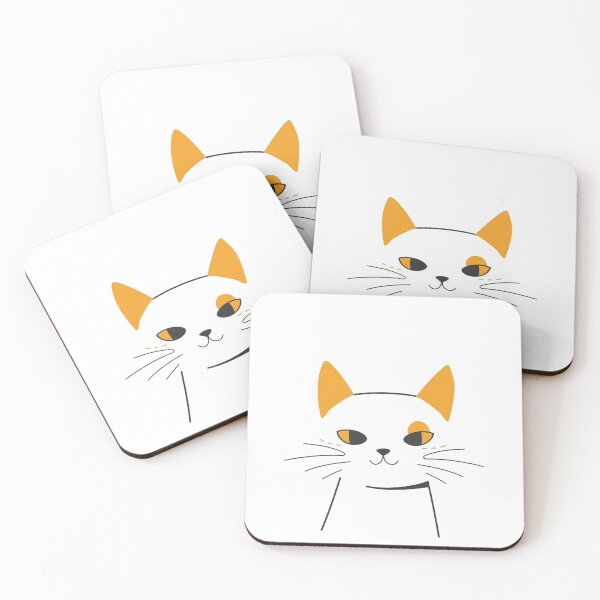 Item preview, cat line drawing designed and sold by hanandgil.