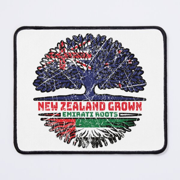Item preview, United Arab Emirates Emirati New Zealander New Zealand Tree Roots Flag designed and sold by FlagX.