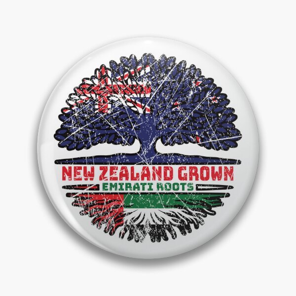 Item preview, United Arab Emirates Emirati New Zealander New Zealand Tree Roots Flag designed and sold by FlagX.