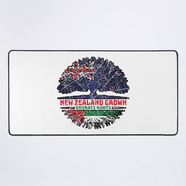 Item preview, United Arab Emirates Emirati New Zealander New Zealand Tree Roots Flag designed and sold by FlagX.