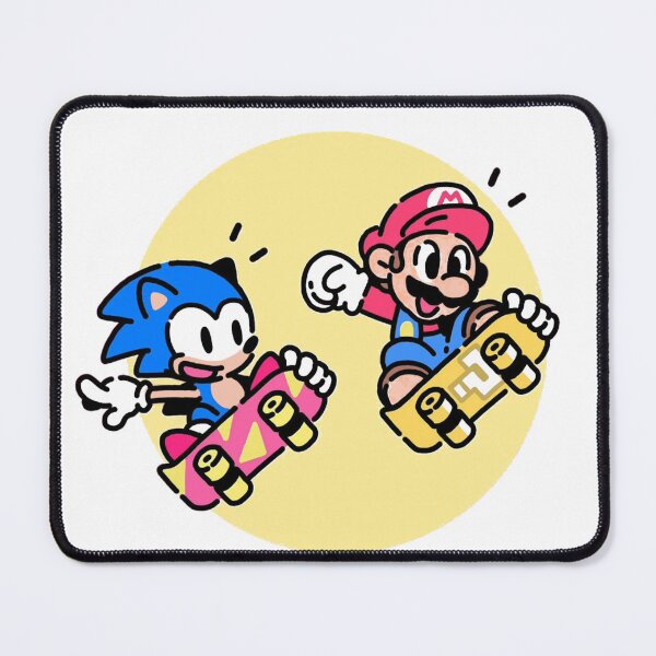 Item preview, Skate Sonic & Mario designed and sold by CustomFizz.