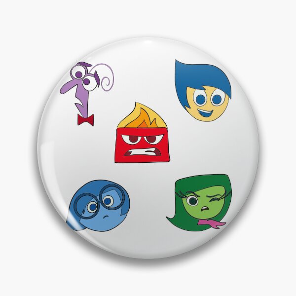 Item preview, Inside out 2 emotions sticker pack designed and sold by vyascreations.