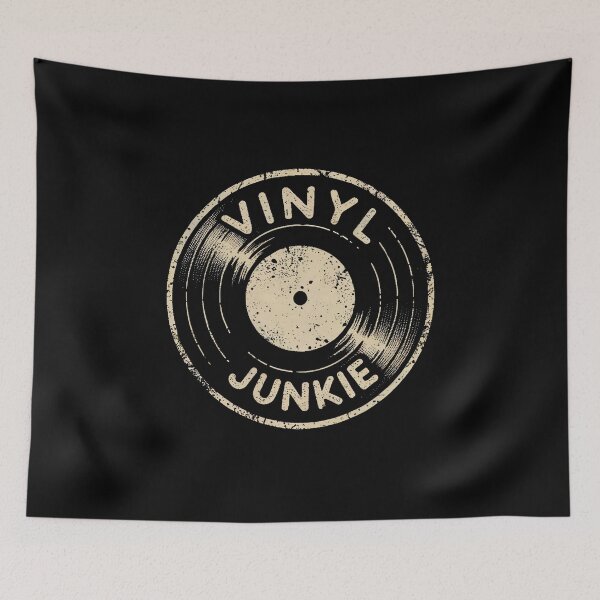 Item preview, Vinyl Junkie Vintage Classic Records Collector designed and sold by PantatKiller.