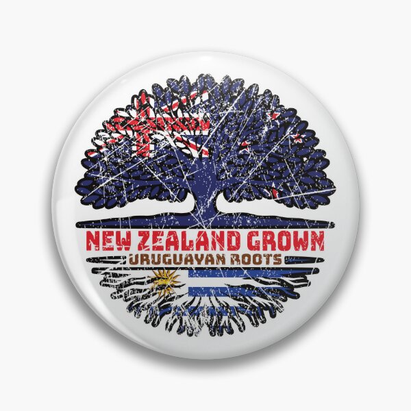 Item preview, Uruguay Uruguayan New Zealander New Zealand Tree Roots Flag designed and sold by FlagX.