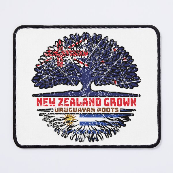 Item preview, Uruguay Uruguayan New Zealander New Zealand Tree Roots Flag designed and sold by FlagX.