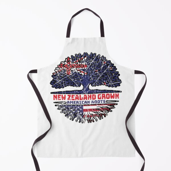 Item preview, US American USA United States New Zealander New Zealand Tree Roots Flag designed and sold by FlagX.