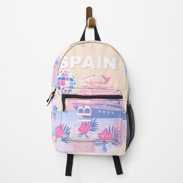 Item preview, Ibiza, Spain, Travel Art, Preppy Art, Pink, Pastel designed and sold by Magic Love Art Print.