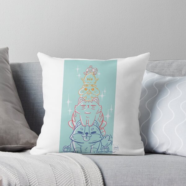 Pet Totem Throw Pillow